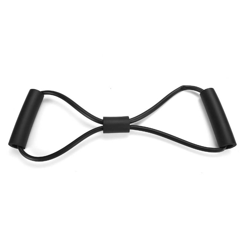 16 St Män Hemmotståndsband Set Fitness Gummirör Stretch Träning Yoga Elastiskt Dragrep