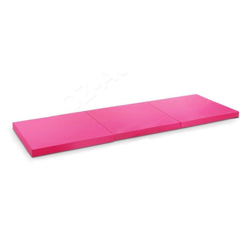180x60x5cm Tri-folding Gymnastikmatta Dans Träning Yogamattor Gym Fitness Sportmatta