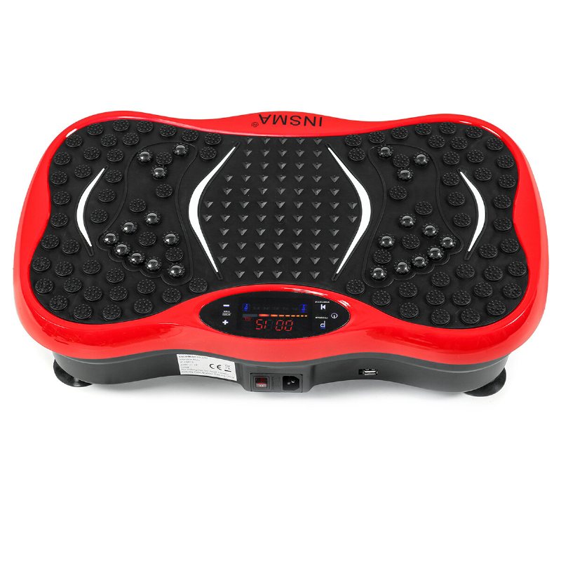 299 Hastigheter Hifi Vibration Machine Trainer Platform Slim Massager Excersize Fitness Med Bluetooth Musik 110v