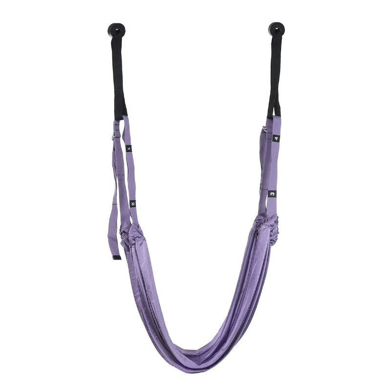 3.8x350cm/1.50''x138'' Yogarem Inversion Sling För Pilatesgymnastikträning Vertikal Gunga Gjord Av Polyesterbomull