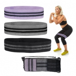 3st Gracosy Träningsmotståndsband För Ben & Rumpa Fitness Träningsband Halkfria Med 3 Motståndsnivåer