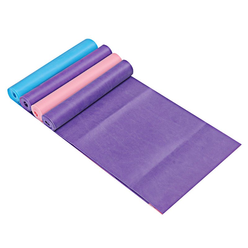 5 St Mix Resistance Bands Pilates Ring Elastiskt Band Fitness Yoga Träningsverktyg