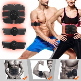 6 Lägen Smart Magmuskeltränare Mage Arm Axel Styrka Fitness Träningsverktyg Abs-stimulator