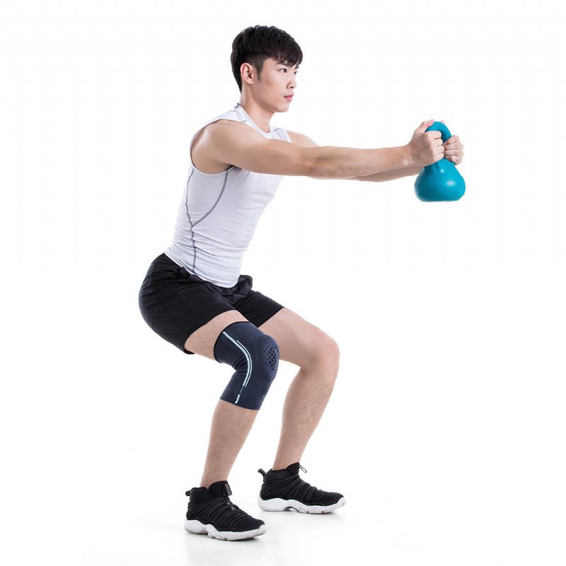 Airpop Sport Knäskydd Andas Högelastiskt Knästöd Träning Fitness Skyddande