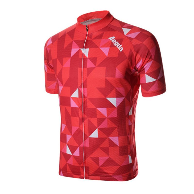 Cykeltröja För Herr Mtb Cykel Kortärmad Elasticitet Polyester Andas Snabbtorkande