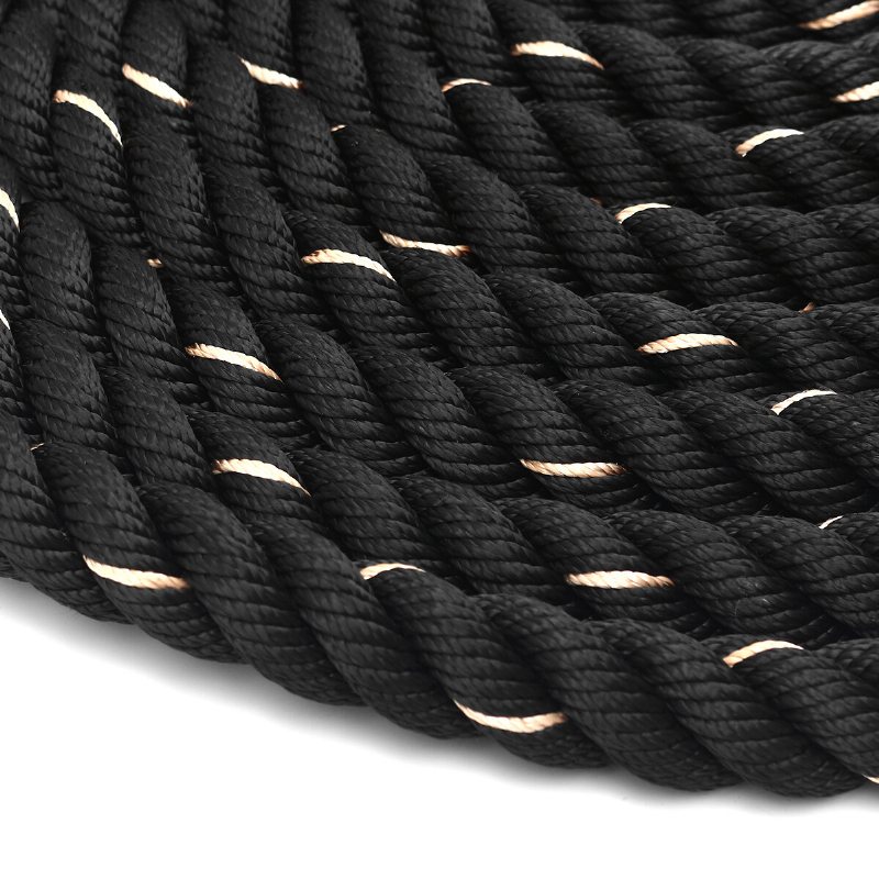 Dia.38mm 9m/12m Battle Rope Gym Workout Muskelträning Fitness Undulation Rep Träningsverktyg