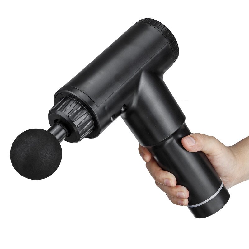 Display Pekskärm Slagmassager 4000mah 32 Nivåer Elektrisk Massageapparat Djupvävnadsmassager För Muskelspänningslindring
