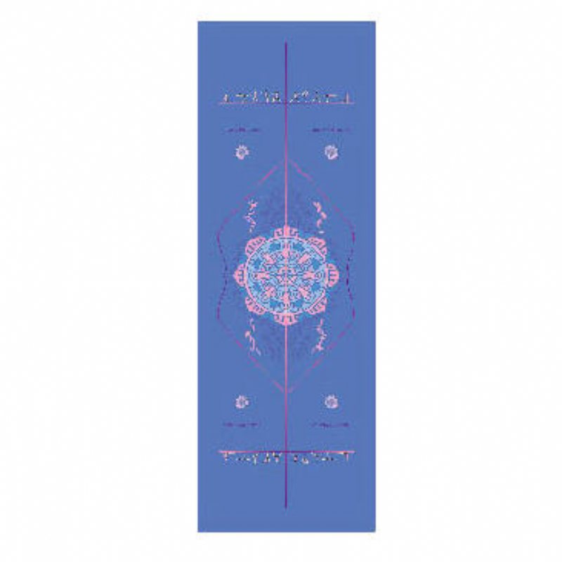 Kaload Yogahandduk I Mikrofiber Dubbla Sidor Rhombus Halkfri Super Svettabsorberande Antibakteriell Fitness Yogamattor