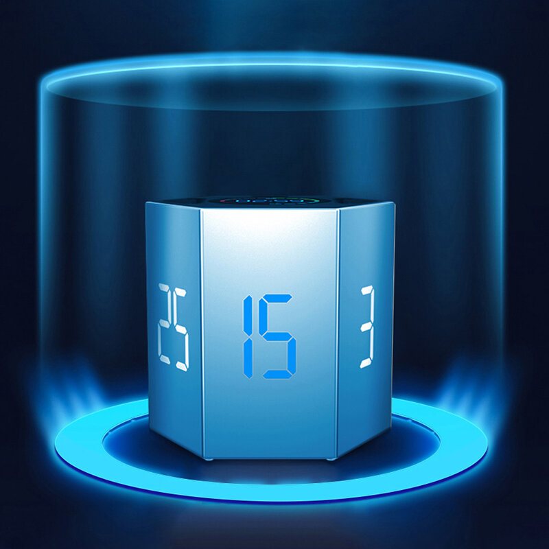 Llano Smart Timer 6 Lägen Lcd Digital Stoppur Multifunktion Magnetisk Elektronisk Nedräkning Studie Fitness Matlagning