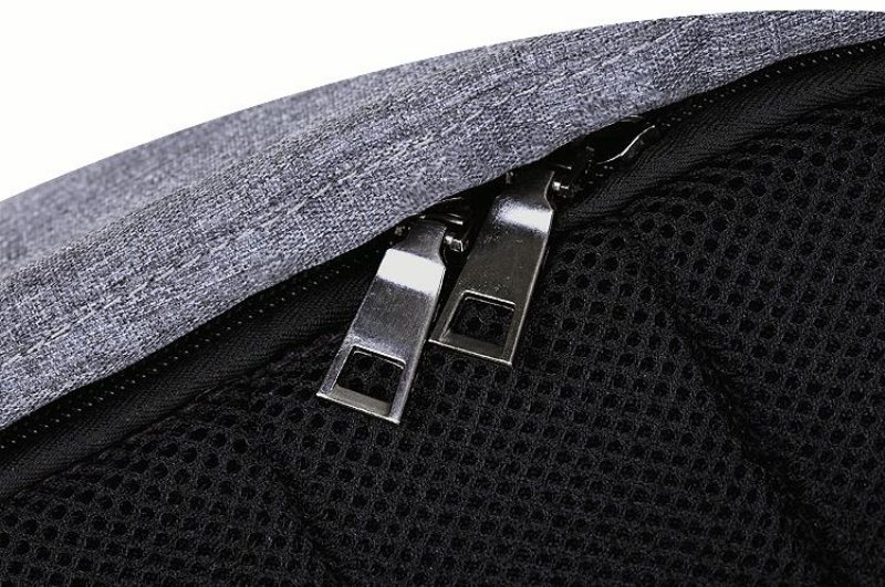 Men Extern Usb Laddning Multi-function Sling Bag Vattenavvisande Anti Theft Bag För Ipad