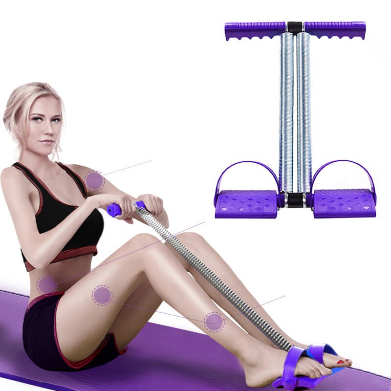 Multifunktionell Pedalavdragare Sit-ups Armmuskler Träning Hemkondition Dragrep Vårträning