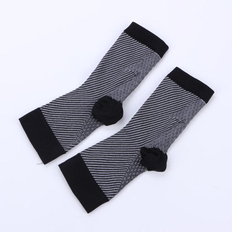 Mumian 1 Par Nylon Fotledsstöd Fot Ärm Gym Fotledsskydd Fitness Skyddsutrustning