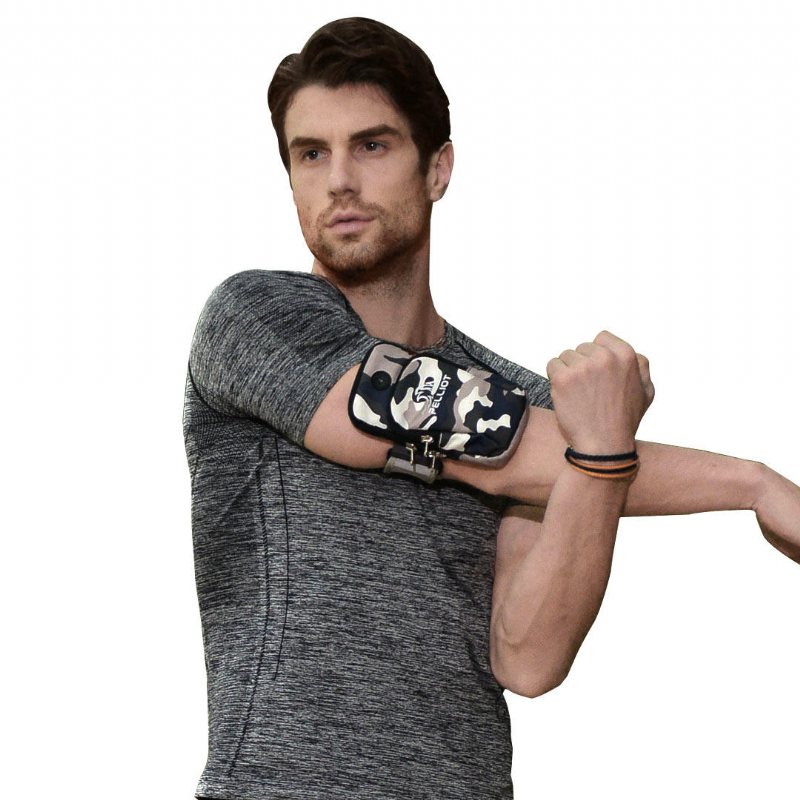 Pelliot Running Arm Bag Lättvikts Outdoor Fitness Mobiltelefon Arm Pack