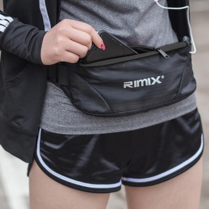 Rimix One Piece Suits Pocket Outdoor Exercise Marathon För Män Och Kvinnor Midjeväska