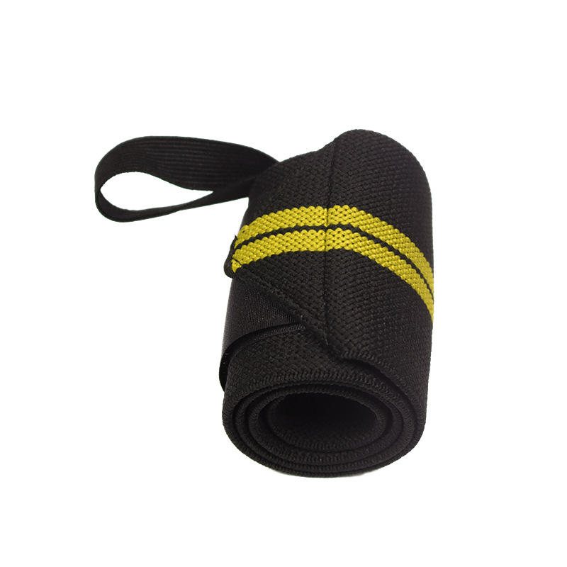 Skdk 1pc Elastiska Bracers Andas Yoga Tyngdlyftande Grepp Bandage Hand Handledsstöd Fitness Skyddsutrustning
