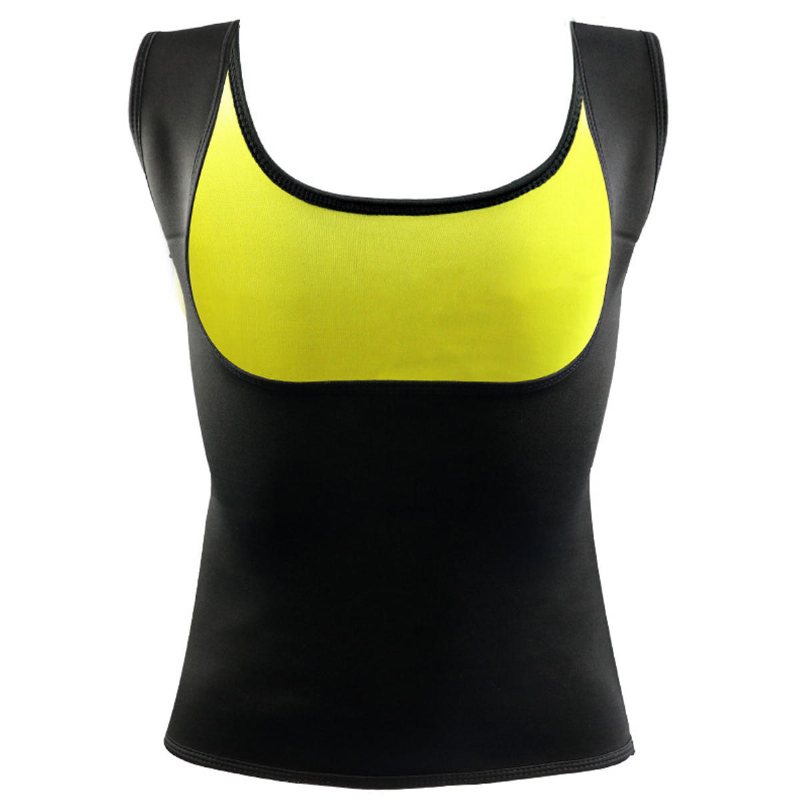 Slimming Hot Sweat Vest För Kvinnor Body Shaper Control Neopren Buken Fat Burner Shapewear Träningsoverall