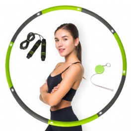 Sport Hoops Kit 8 Sektion Justerbara Fitness Bantning Gym Home Med 2.5 M Hopprep