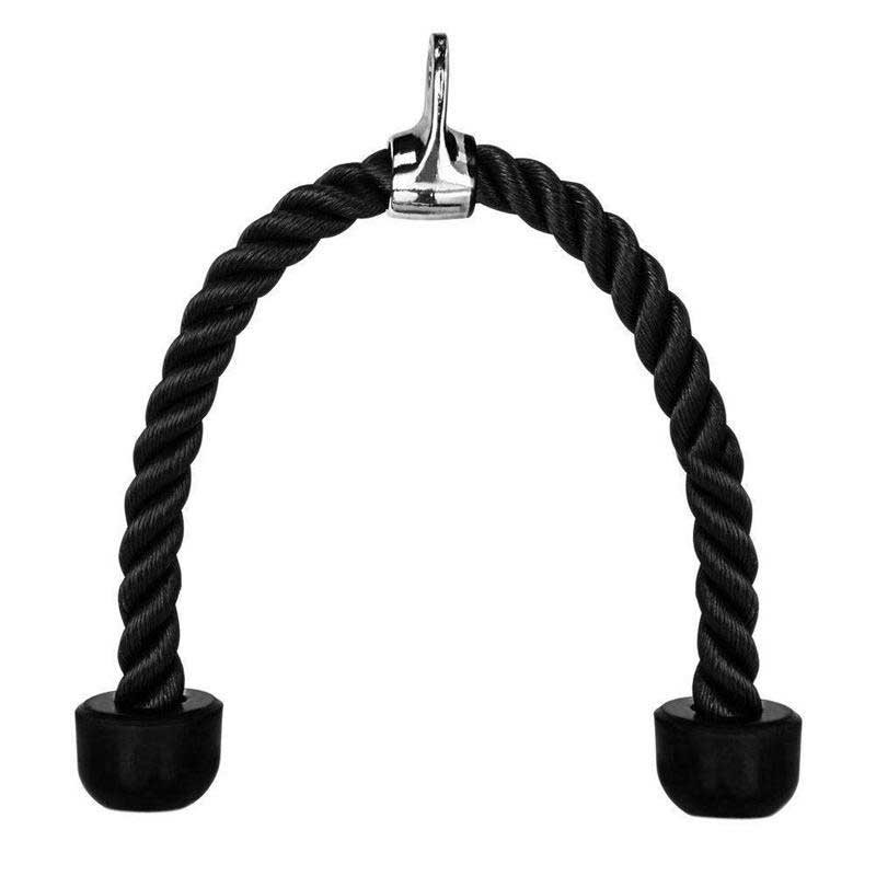 Triceps Buken Crunches Rep Dra Ner Muscle Body Building Dra Rope Gym Fitness Träningsverktyg