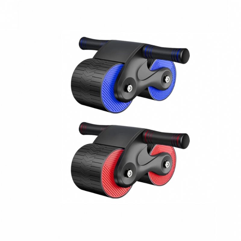 Tyst Magmuskeltränare Automatisk Rebound Anti Slip Ab Hjul För Arm Midja Ben Träning Fitness Med Pad Stretch Muscle