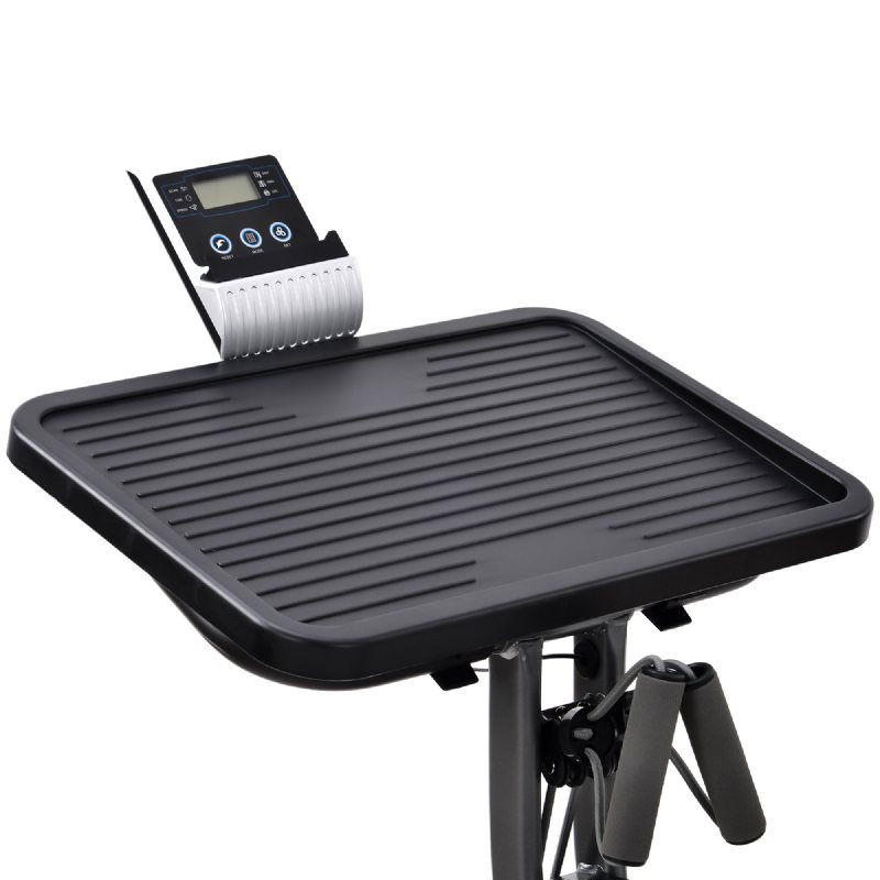 Usa Direktfällbar Motionscykel Träningsmaskin Med 8 Nivåer Motståndsjusteringar Digital Stor Lcd-skärm Fitness Hemmagym