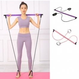 Yoga Pilates Bar Fitness Expand Exercise Stick Gym Sport Motståndsband