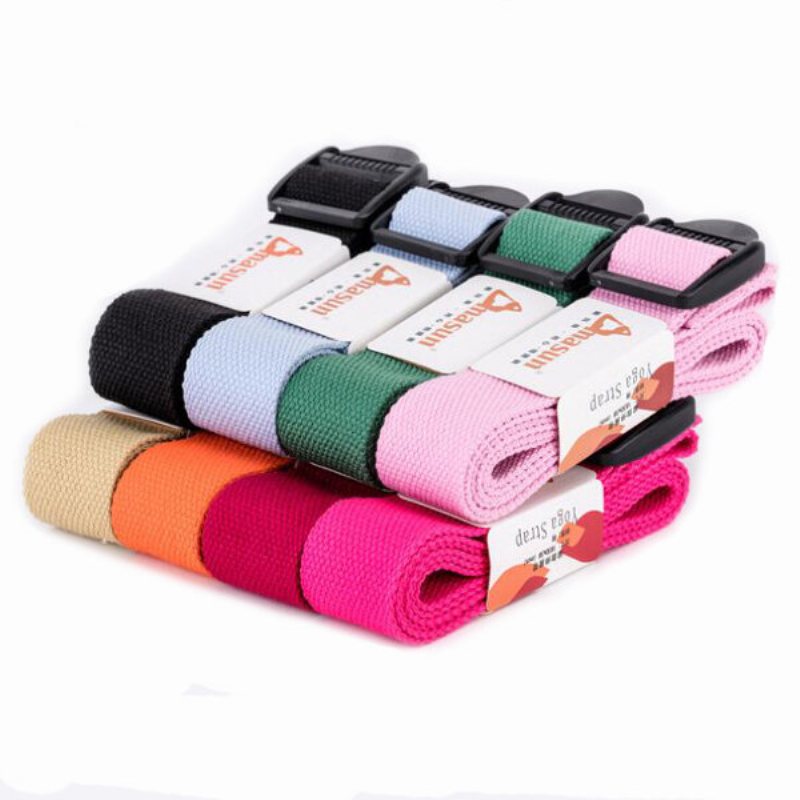 Yoga Stretch Bälte Tjockare Hållbar Fitness Motion Training Strap Resistant