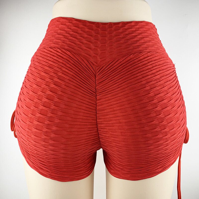 Yogashorts Med Hög Midja För Kvinnor Magekontroll Lyft Rumpa Hög Elasticitet Slimma Sportshorts Gym Träning Löpning Sport Aktivt Kläder