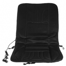 12v Bil Van Auto Uppvärmd Vadderad Dyna Hot Seat Kuddfodral Varmare Vintersvart