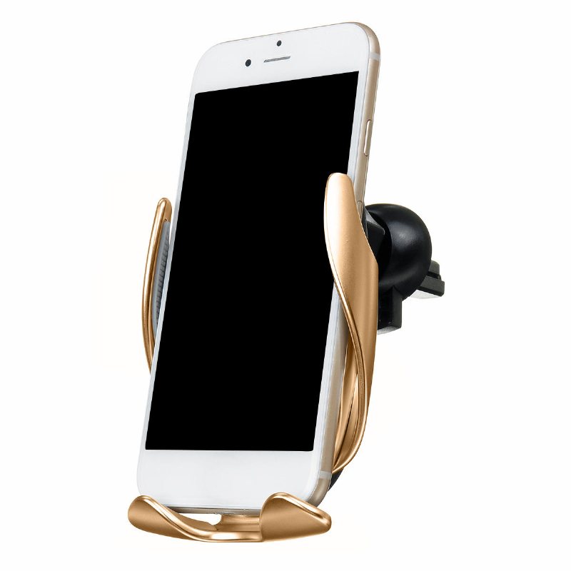 15/10w Qi Trådlös Laddare Bil Snabbladdning Pad Mat Dockhållare För Iphone Samsung