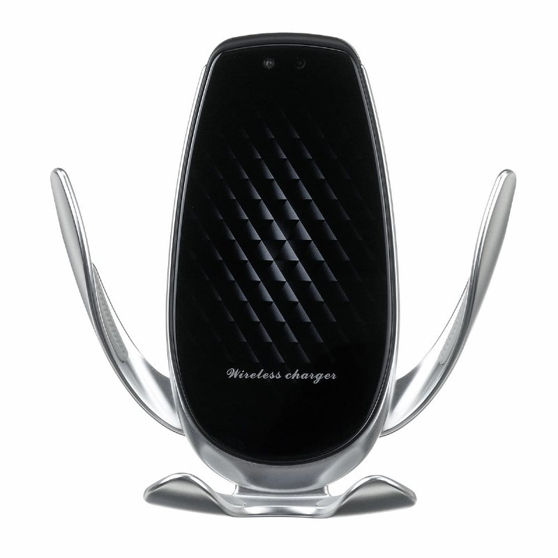 15/10w Qi Trådlös Laddare Bil Snabbladdning Pad Mat Dockhållare För Iphone Samsung