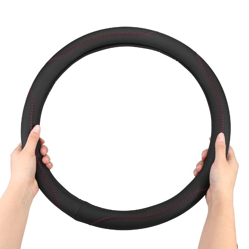 15" 38cm Universal Anti-slip Andningsbar Bilrattkåpa Suv Rv-fordon