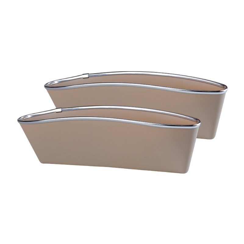2 St Abs Bilbarnstol Spricka Förvaringsorganisatör Caddy Catcher Box Säte Slitsficka
