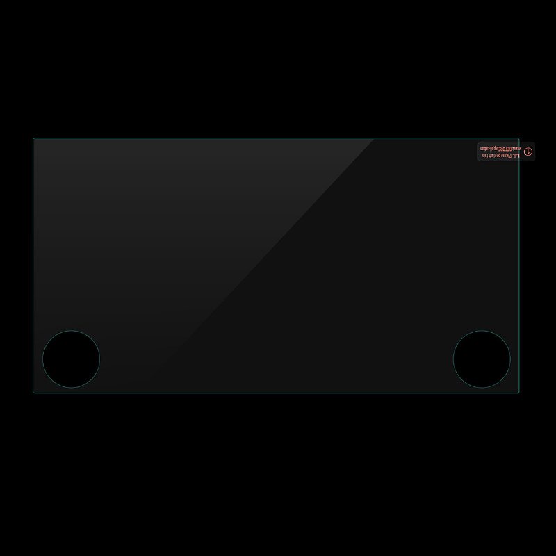 8" Car Navigation Steel Screen Skyddsfilm För Skoda Kodiaq Karoq 2023