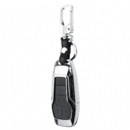 Alloy Smart Remote Key Shell Pu Läderfodral För Ford Lincoln 4/5-knapp
