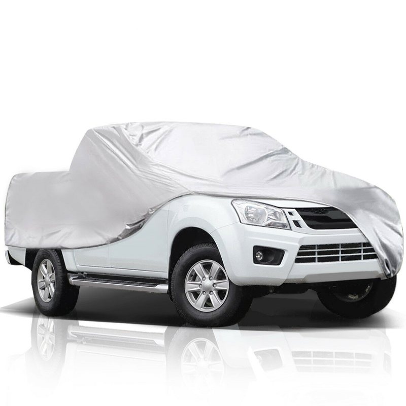 Audew 6 Lager 246'*80'*68' Full Pickup Truck Cover Vattentät Tarp Uv-skydd Damm Regn Värmebeständig