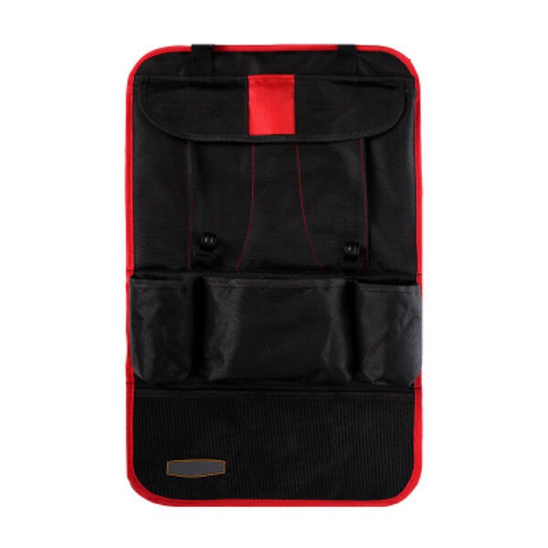Auto Back Car Seat Bag Organizer Hållare Multi Pocket Reseförvaring Hängväska