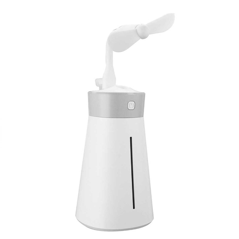 Baseus 380ml 12h Luftfuktare Aroma Eterisk Oljespridare Med Usb-fläktlampa För Bil Hemmakontor