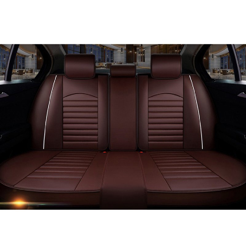 Bekväm Bil Suv Sittdyna Cover Pad Mat Protector Andas Pu Läder