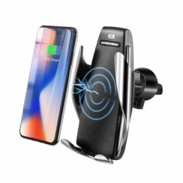 Bil Air Vent Telefonhållare 10w Qi Trådlös Snabbladdare Fäste Universal För Iphone X Xs Xr