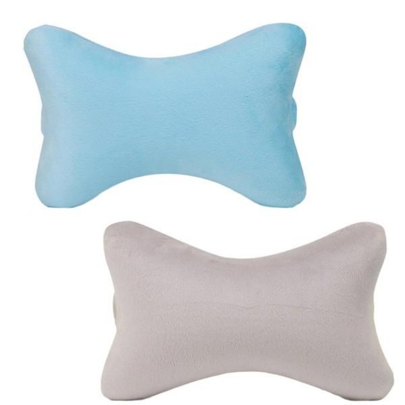 Bil Nackstöd Benform Bil Memory Kuddfodral Nackstödskudde Blå Grå 28×19×8 cm