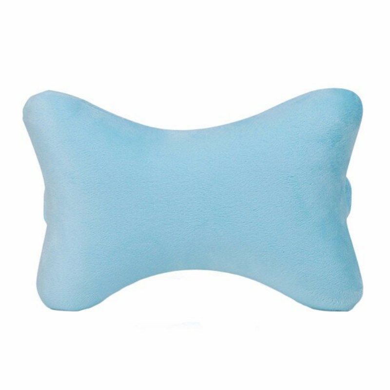 Bil Nackstöd Benform Bil Memory Kuddfodral Nackstödskudde Blå Grå 28×19×8 cm