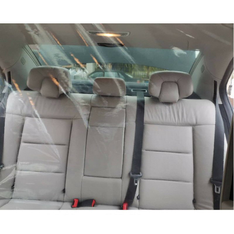 Bil Taxi Isoleringsskydd Film Transparent Anti-dimma Anti-stänk Pvc Full Surround Cover