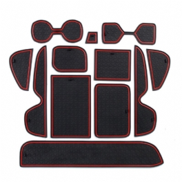 Custom Trim Mat Cup Dörrkonsol Liner Pad Vänster Drive För Toyota Rav4 2023