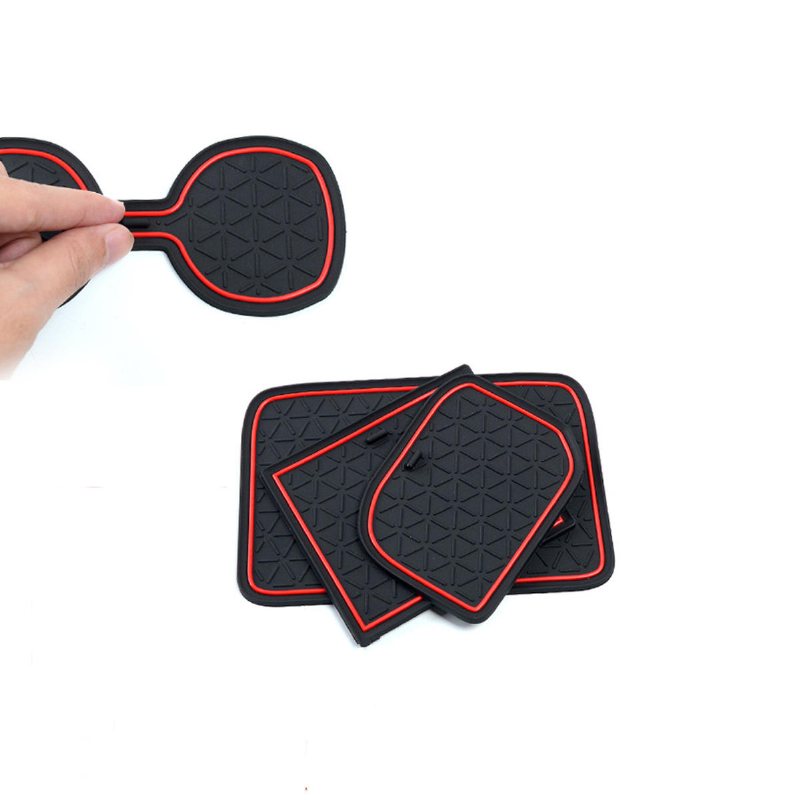 Custom Trim Mat Cup Dörrkonsol Liner Pad Vänster Drive För Toyota Rav4 2023