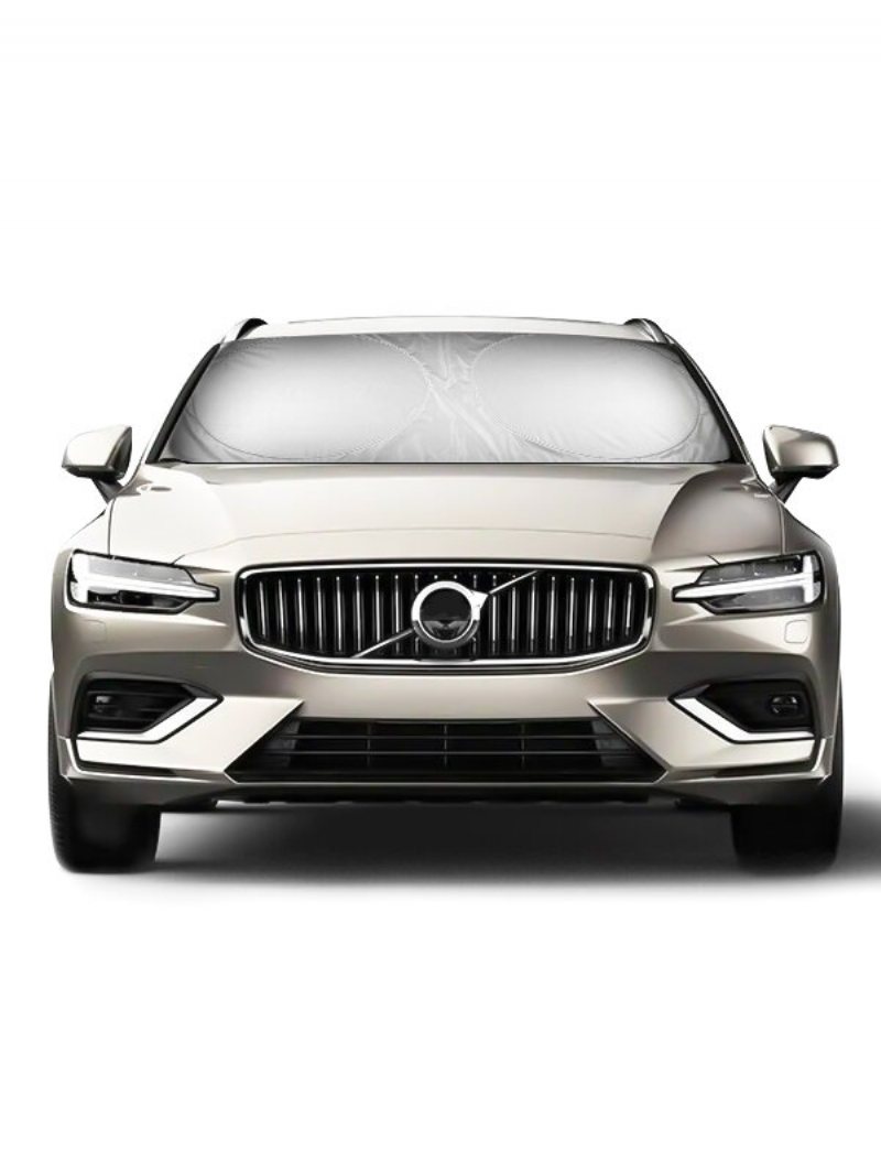 Eluto Windshield Sun Shades Är Gjord Av Tjock Högkvalitativ Silverbelagd Polyester