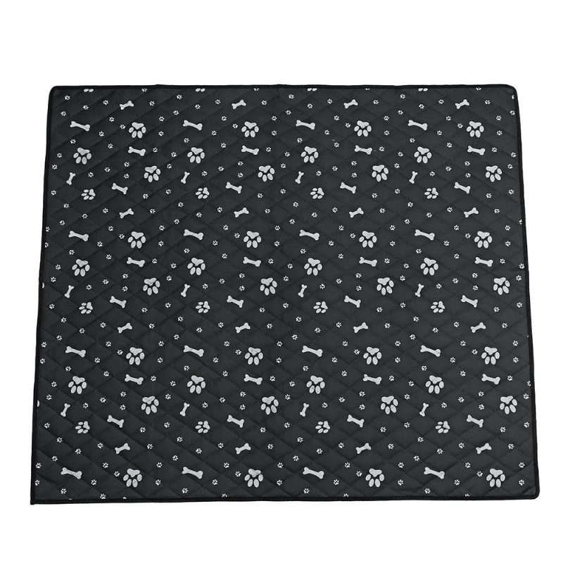 Fiber Pet Hund Katt Mjuk Sommar Kylmatta Säng Chilly Pad Kudde Svart S/m/l/xl