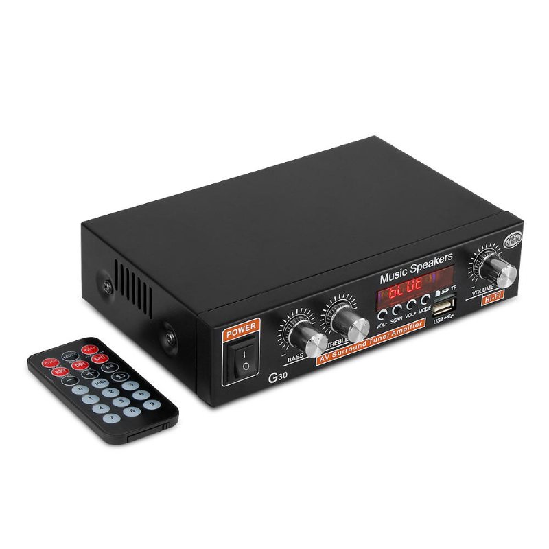 Hifi Stereo Audio Archeer 2 X 45w Dubbel Trådlös Bluetooth Hi-fi Power Mini Högtalarförstärkare