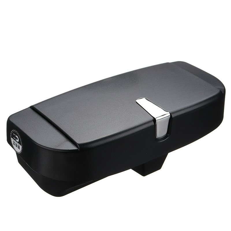 Muiti-funktionell Abs Magnetic Car Sunshade Board Solglasögon Fodral Visir Glasögon Box Kortplats