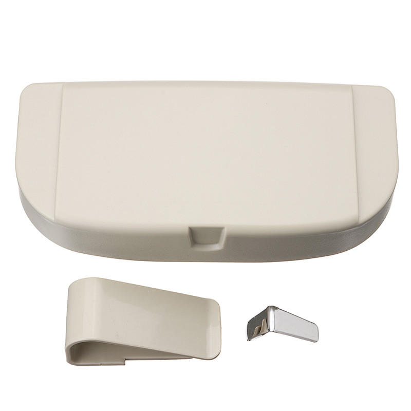 Muiti-funktionell Abs Magnetic Car Sunshade Board Solglasögon Fodral Visir Glasögon Box Kortplats