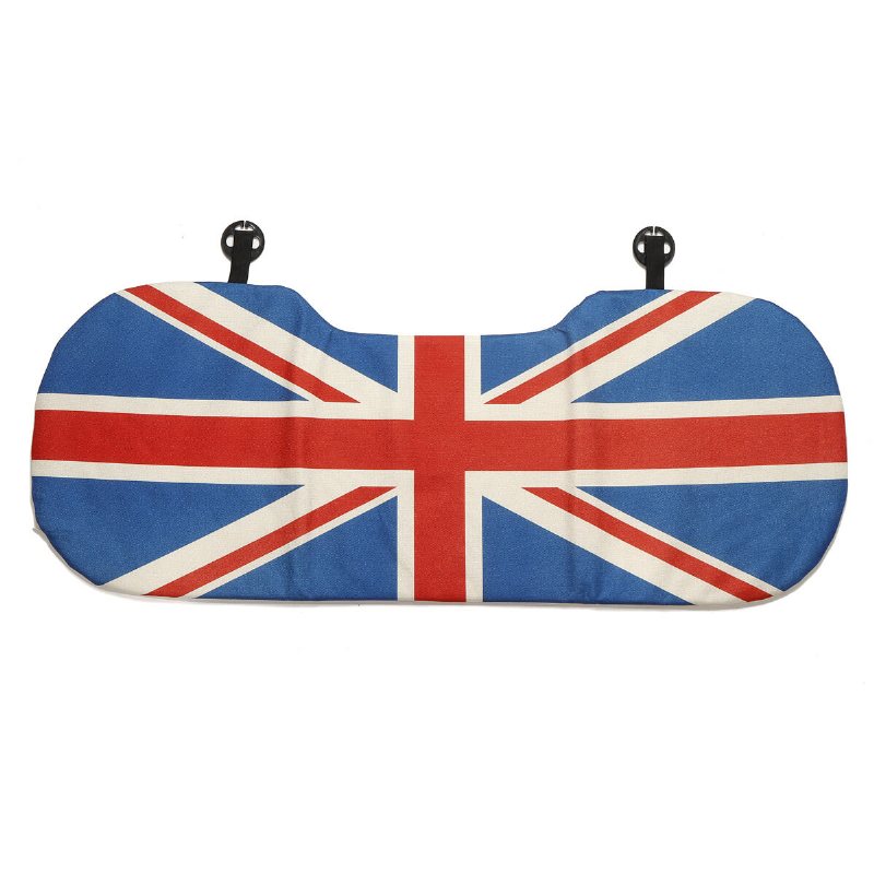 National Flag Style Bil Baksätes Dyna Skyddsskydd Andas Anti-slip Stolskydd Four Seasons Universal